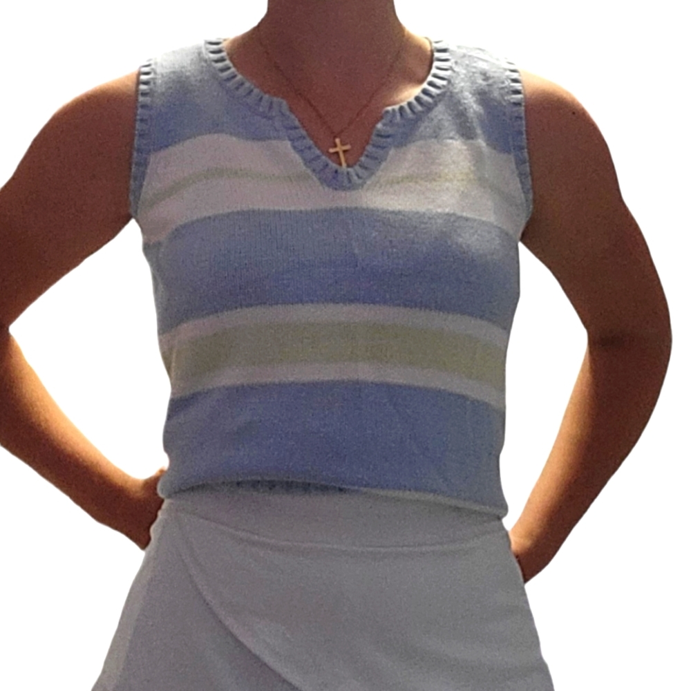 Jeane piere sweater tank top